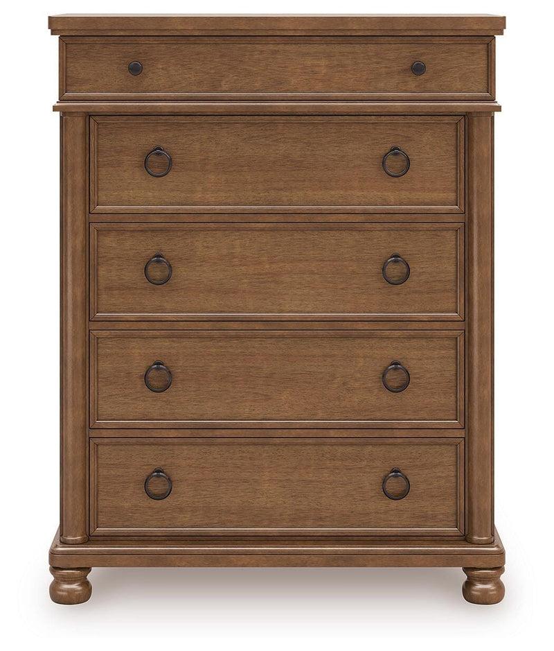 Rowlenstown Brown Chest of Drawers - PCB824-46