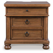 Rowlenstown King Poster Bed, Dresser and 2 Nightstands - PCB824B6
