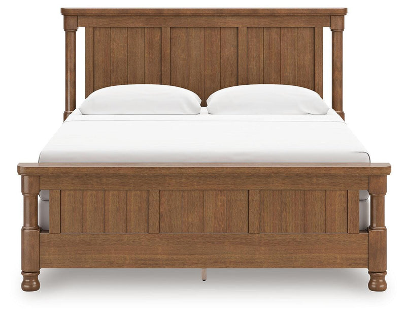 Rowlenstown King Poster Bed, Dresser and 2 Nightstands - PCB824B6