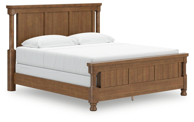 Rowlenstown King Poster Bed, Dresser and 2 Nightstands - PCB824B6