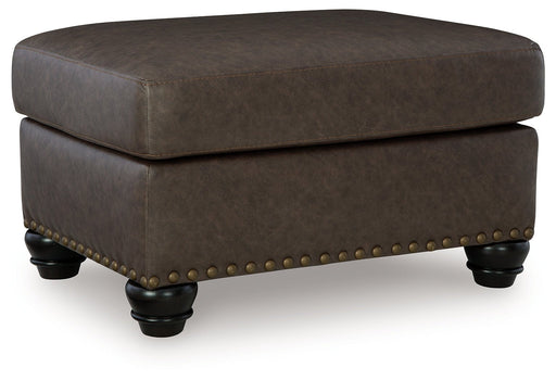 Roxmere Umber Ottoman - Gate FurnitureOttoman
