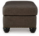 Roxmere Umber Ottoman - Gate FurnitureOttoman