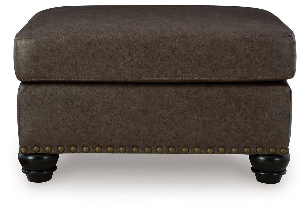 Roxmere Umber Ottoman - Gate FurnitureOttoman