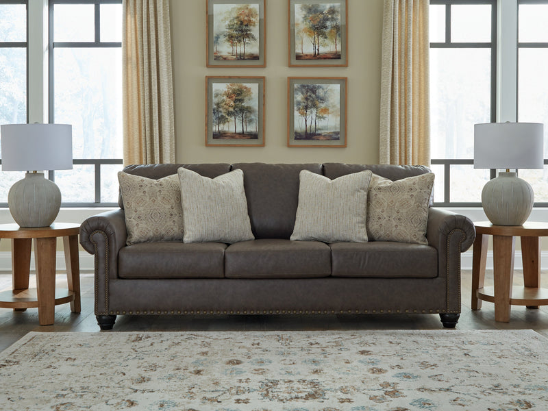 Roxmere Umber Sofa - Lara FurnitureSofa