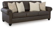 Roxmere Umber Sofa - Lara FurnitureSofa