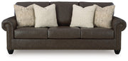 Roxmere Umber Sofa - Lara FurnitureSofa