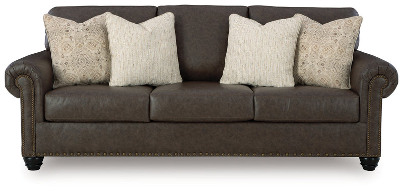 Roxmere Umber Sofa - Lara FurnitureSofa