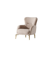 Royal Chair Beige in Beige - 101-ROY-ANK529-B