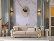 Royal Convertible Sofa Beige in Beige - 101-ROY-ANK529-3
