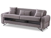 Royal Convertible Sofa Light Grey in Light Grey - 101-ROY-LUX405-3