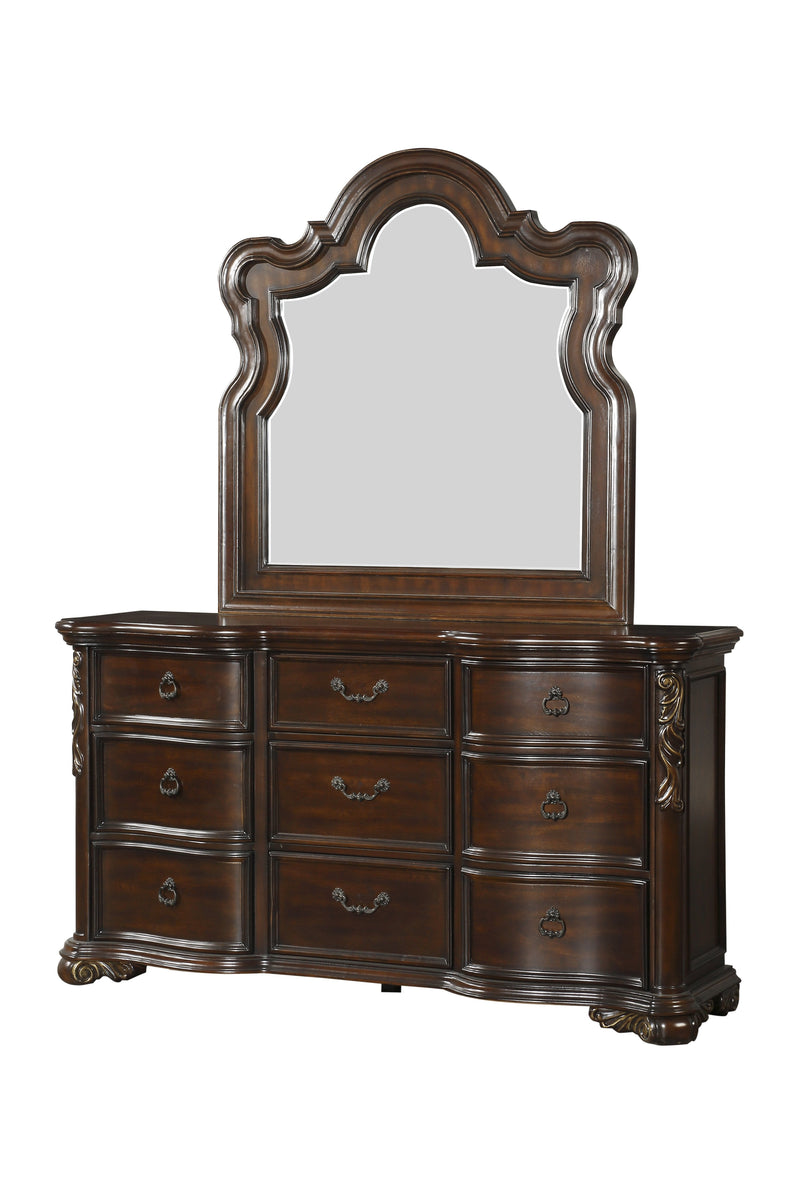 Royal Highlands Rich Cherry Mirror - Lara FurnitureMirror