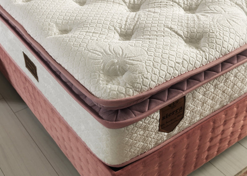 Royal King Storage Bed With Headboard Pink - King - 111-ROY-H18-200-SET