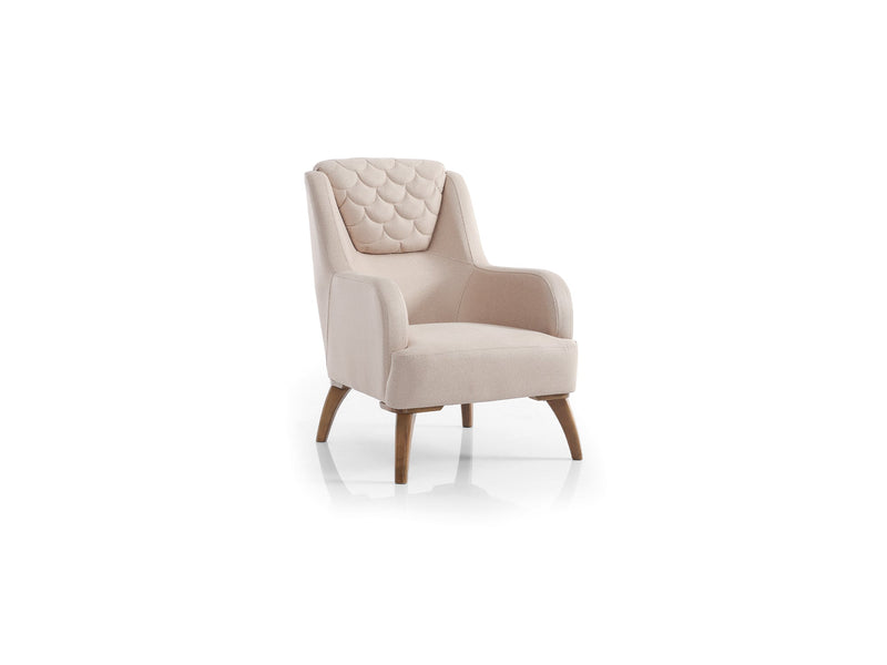 Ruby Chair Beige in Beige - 101-RUB-VER091-B