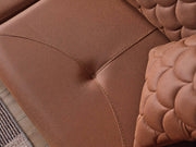 Ruby Convertible Loveseat Brick in Brick - 101-RUB-VER095-2