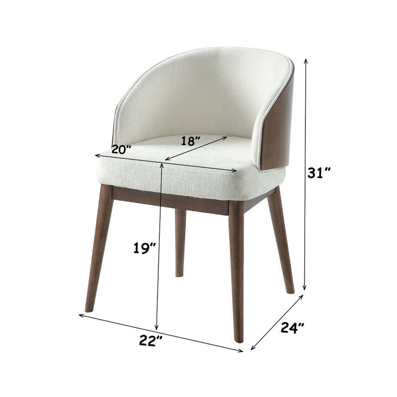 Rufina Arm Chair (Set-2) - DN07031