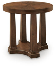 Rustic Plains Warm Brown End Table - T877-6