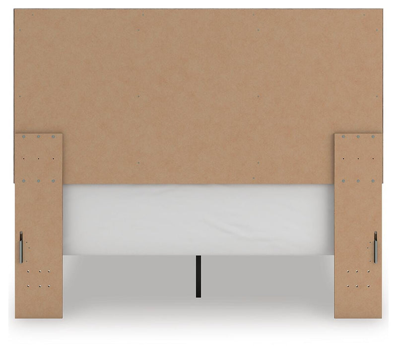 Rusticott Brown Queen Panel Bed - PCB2260B2