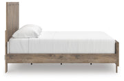 Rusticott King Panel Bed, Dresser, Mirror and Nightstand - PCB2260B11