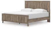 Rusticott King Panel Bed, Dresser, Mirror and Nightstand - PCB2260B11
