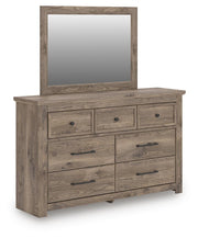 Rusticott Queen Panel Bed, Dresser and Mirror - PCB2260B3