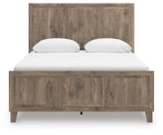 Rusticott Queen Panel Bed, Dresser and Mirror - PCB2260B3