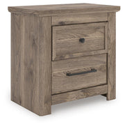 Rusticott Queen Poster Bed, Dresser, Mirror and Nightstand - PCB2260B13