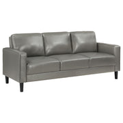 Ruth Upholstered Track Arm Sofa Grey - 508365
