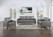 Ruth Upholstered Track Arm Sofa Grey - 508365