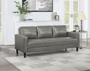 Ruth Upholstered Track Arm Sofa Grey - 508365