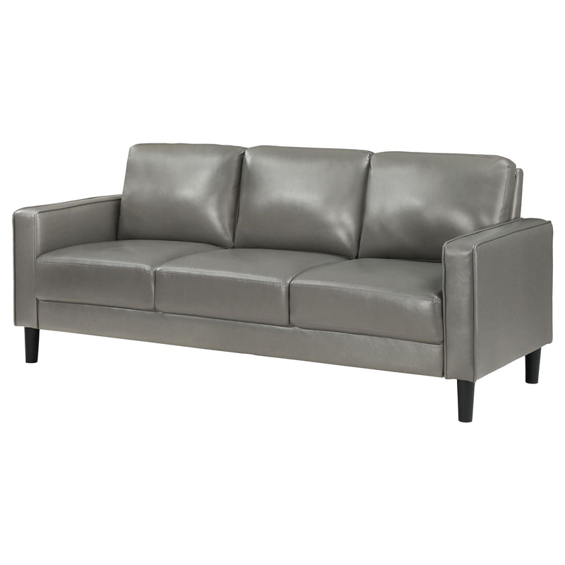 Ruth Upholstered Track Arm Sofa Grey - 508365