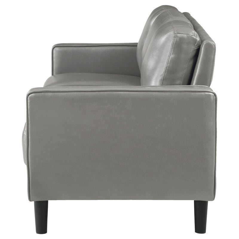 Ruth Upholstered Track Arm Sofa Grey - 508365