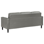 Ruth Upholstered Track Arm Sofa Grey - 508365