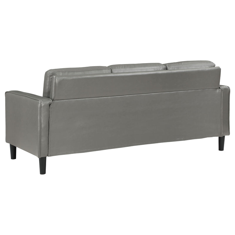 Ruth Upholstered Track Arm Sofa Grey - 508365