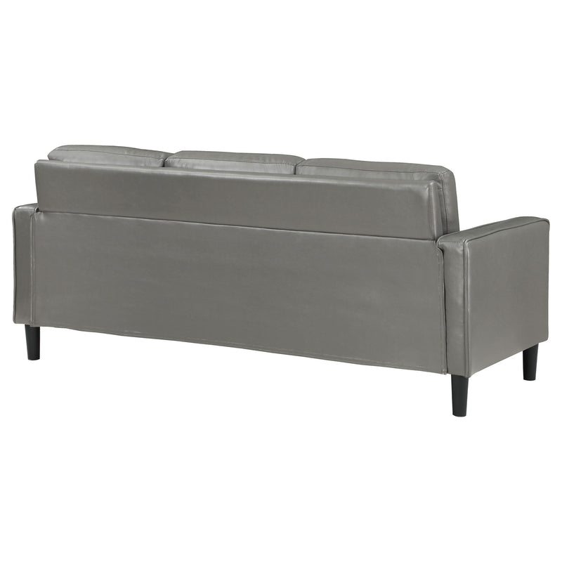 Ruth Upholstered Track Arm Sofa Grey - 508365