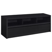 Rutland 59-inch 3-drawer TV Stand Media Console Black - 705802