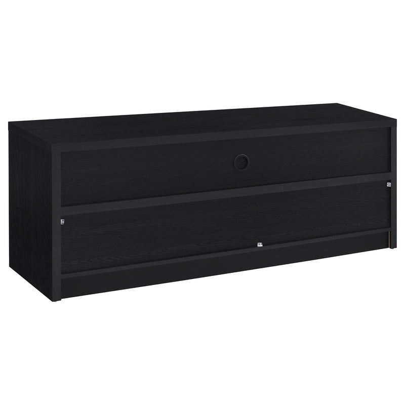 Rutland 59-inch 3-drawer TV Stand Media Console Black - 705802
