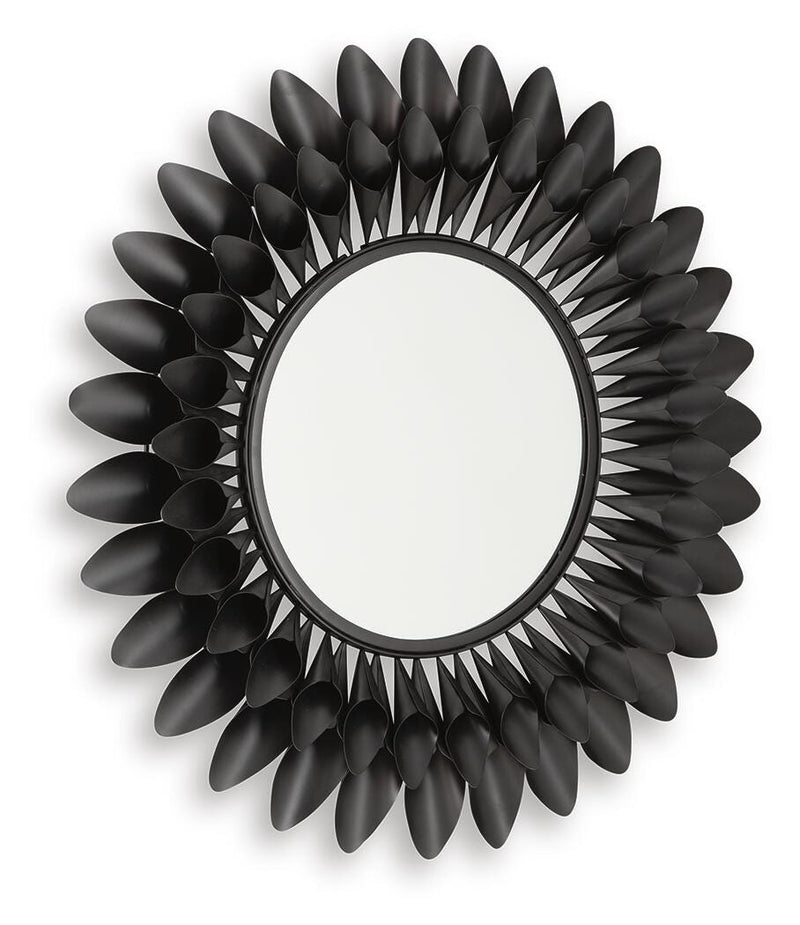Ryenmour Oil Rubbed Bronze Finish Accent Mirror - A8010421