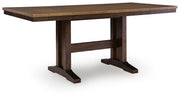 Rylandeen Counter Height Extension Dining Table and 6 Barstools - PCD651D5