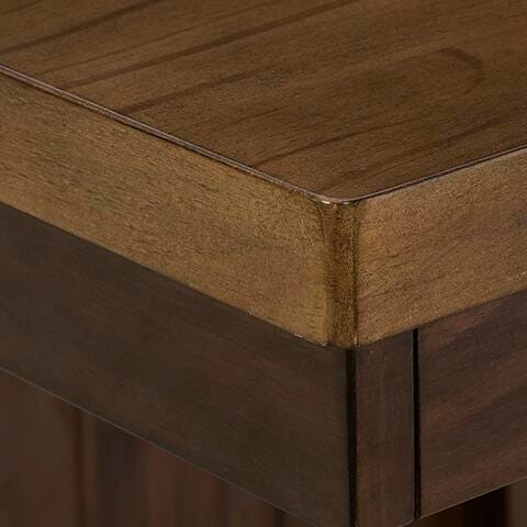 Rylandeen Light Brown/Dark Brown Counter Height Dining Extension Table - PCD651-32