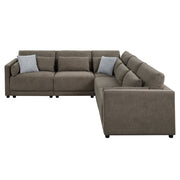 Rylie Modular - Armless Chair w/Pillow - LV03152