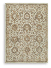 Sableridge Ivory/Taupe/Camel Medium Rug - R408572