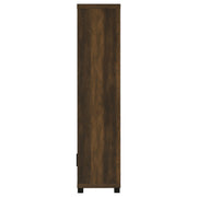 Sachin 3-piece 79-inch TV Entertainment Center Dark Pine - 736293-SET