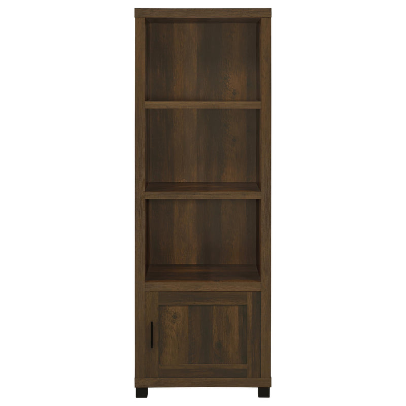 Sachin 3-shelf Engineered Wood Media Tower Dark Pine - 707736