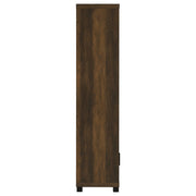 Sachin 3-shelf Engineered Wood Media Tower Dark Pine - 707736