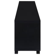 Sachin 4-door Engineered Wood 79-inch TV Stand Black - 736303