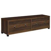 Sachin 4-door Engineered Wood 79-inch TV Stand Dark Pine - 736293
