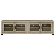 Sachin 4-door Engineered Wood 79-inch TV Stand Distressed Pine - 736283
