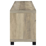 Sachin 4-door Engineered Wood 79-inch TV Stand Distressed Pine - 736283