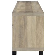 Sachin 4-door Engineered Wood 79-inch TV Stand Distressed Pine - 736283