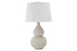 Saffi Cream Table Lamp - Gate FurnitureTable Lamp